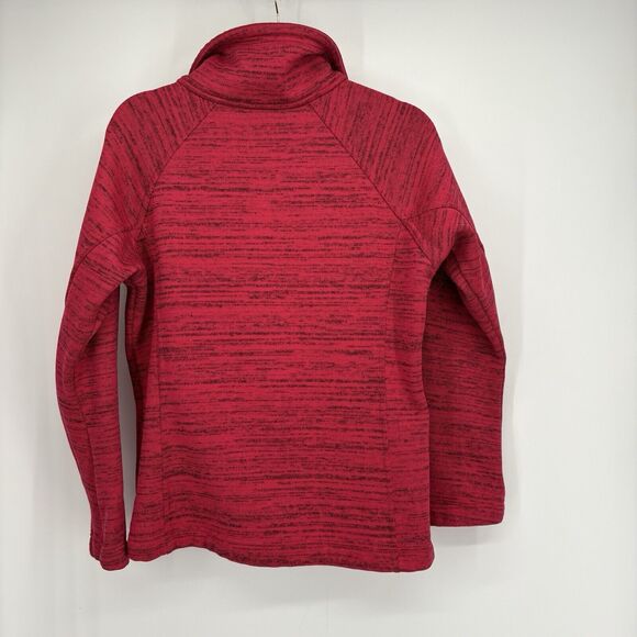 Columbia GRT Jacket Womens Large Heather Red/black Full Zip - Picture 4 of 9